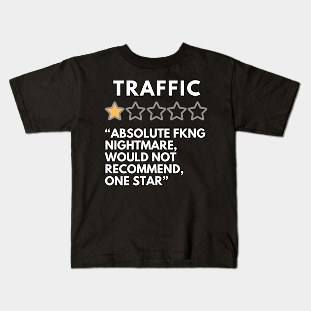 Traffic Rating Kids T-Shirt by Integritydesign